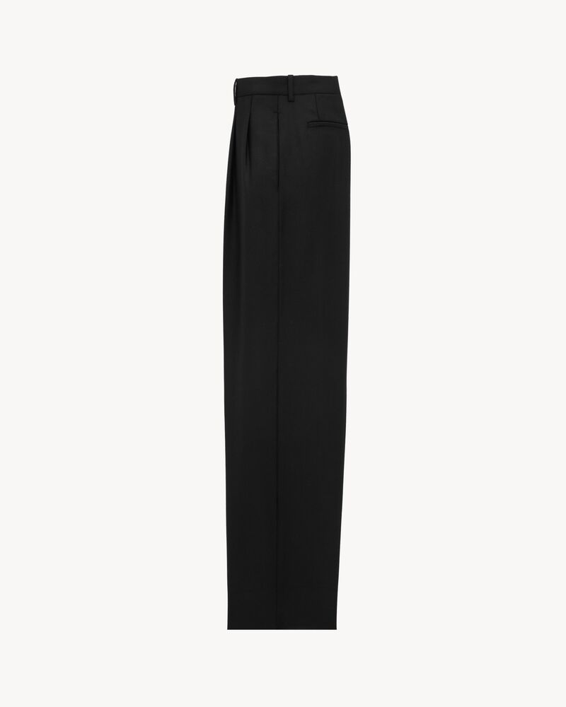 baggy pants in cashmere