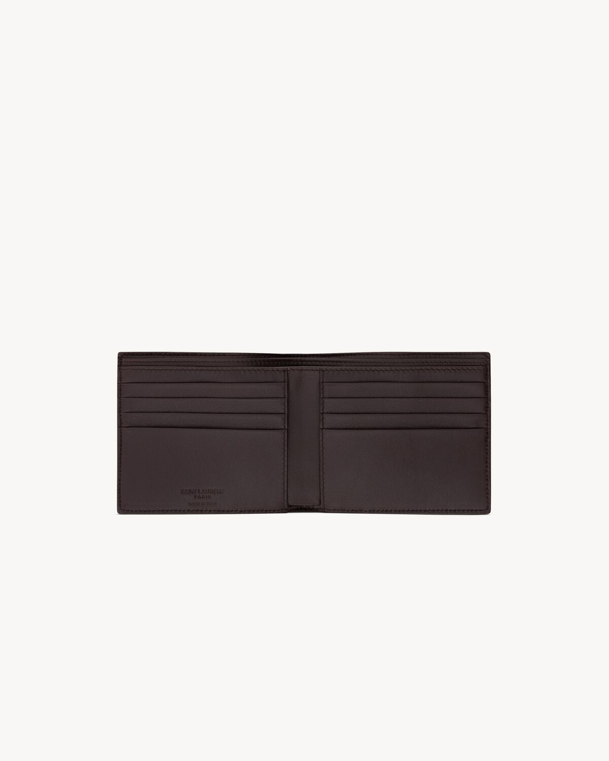 saint laurent paris east/west wallet in lizard