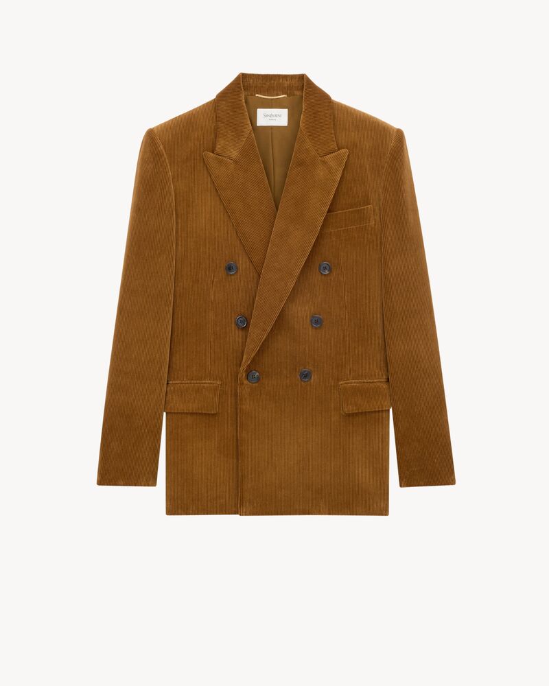 jacket in corduroy