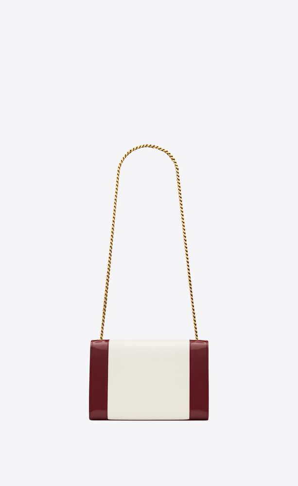 SMALL KATE IN NAPPA AND BRUSHED LEATHER, Saint Laurent