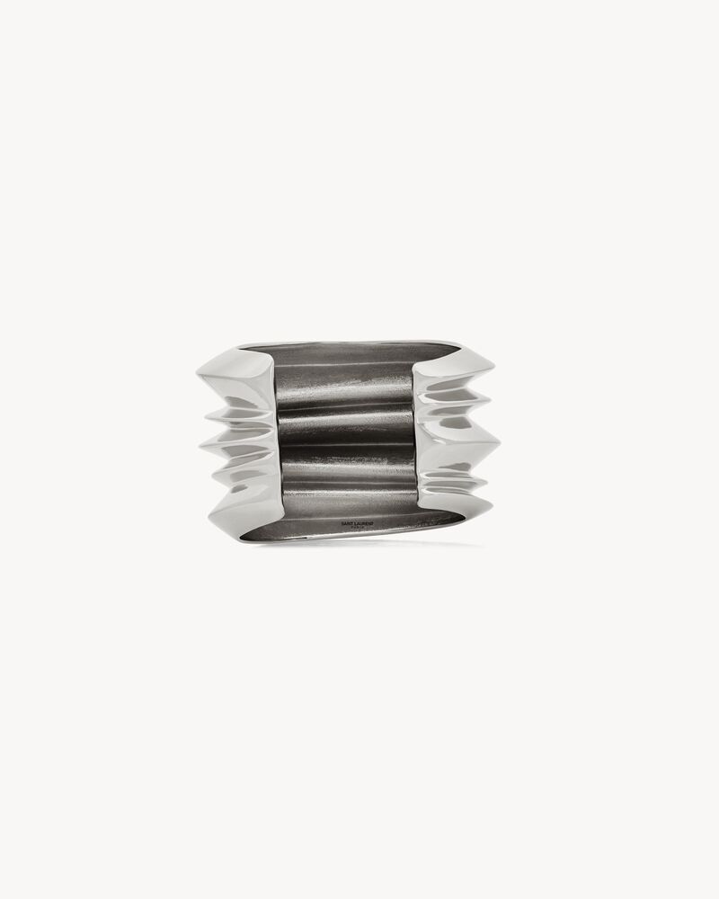 stacked cuff in metal