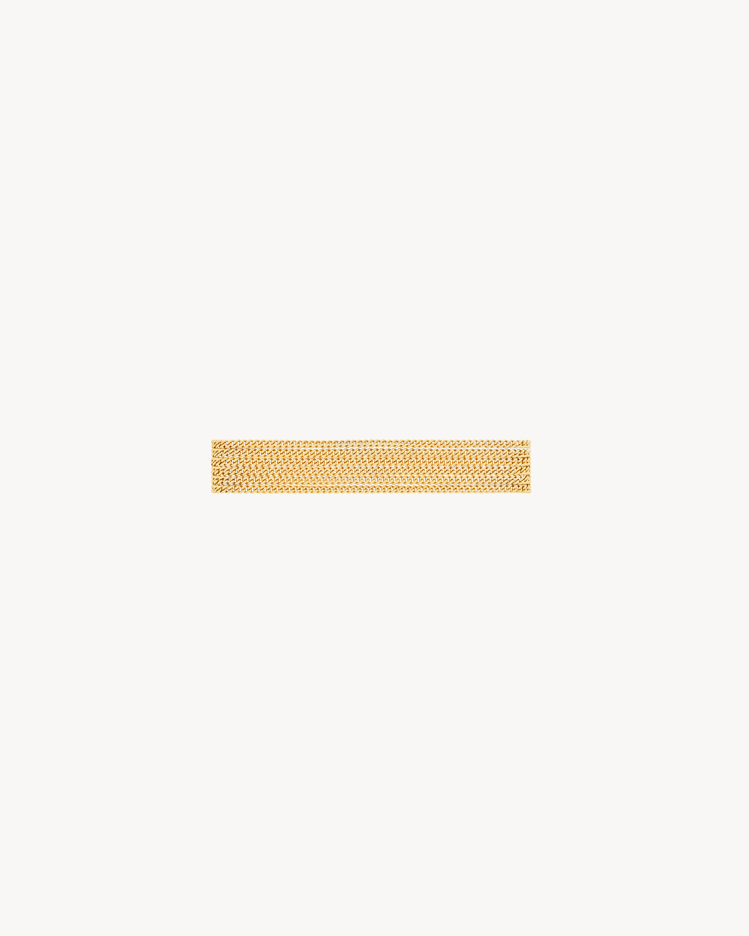 CASSANDRE chain bracelet in metal