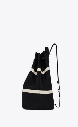 rive gauche sling bag in canvas