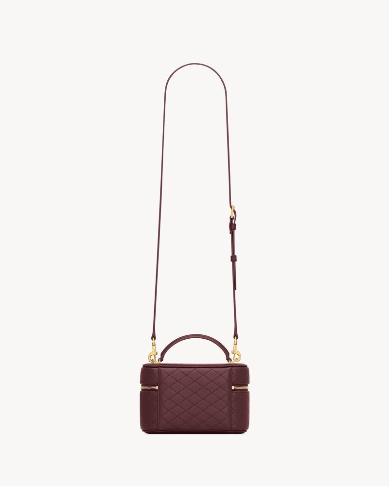 GABY VANITY BAG in pelle di agnello