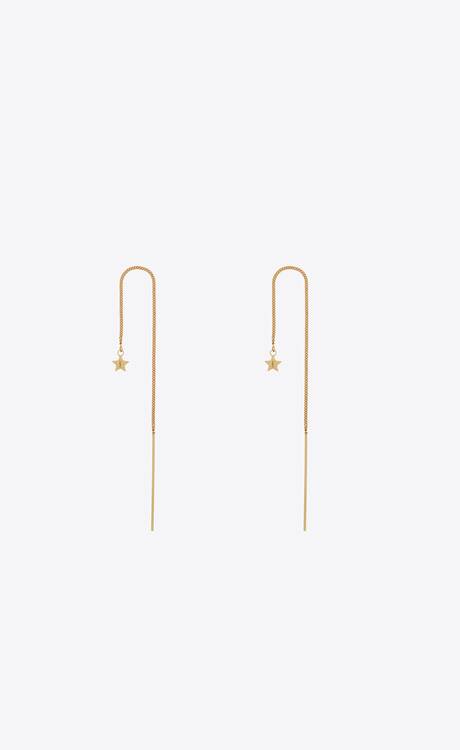 Earrings | Tassel & Drop | Gold & Silver | Saint Laurent | YSL