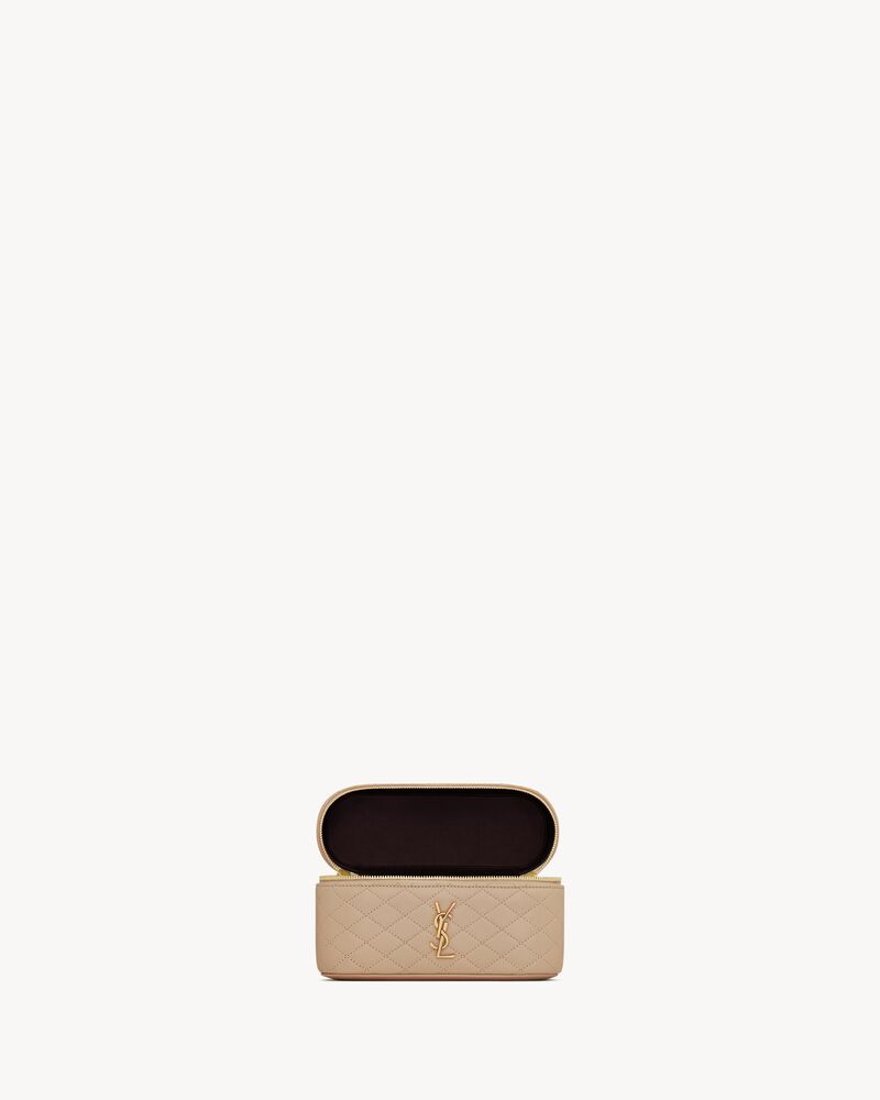 GABY vanity in lambskin in Beige | Saint Laurent | YSL US | ID
