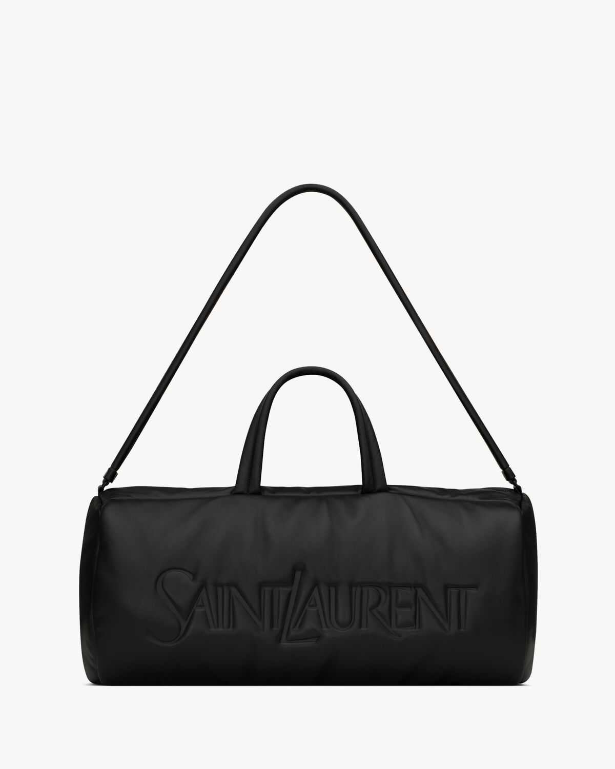 SAINT LAURENT duffle in lambskin