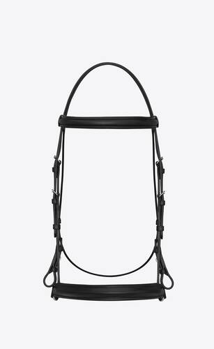 butet dressage bridle with rein in leather