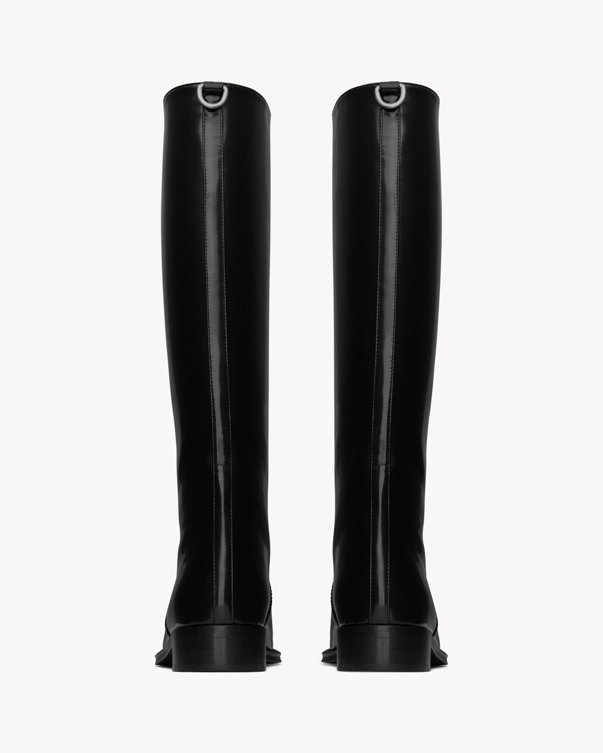 생로랑 글레이즈드 가죽 헌트 부츠 755237AAAPI1000