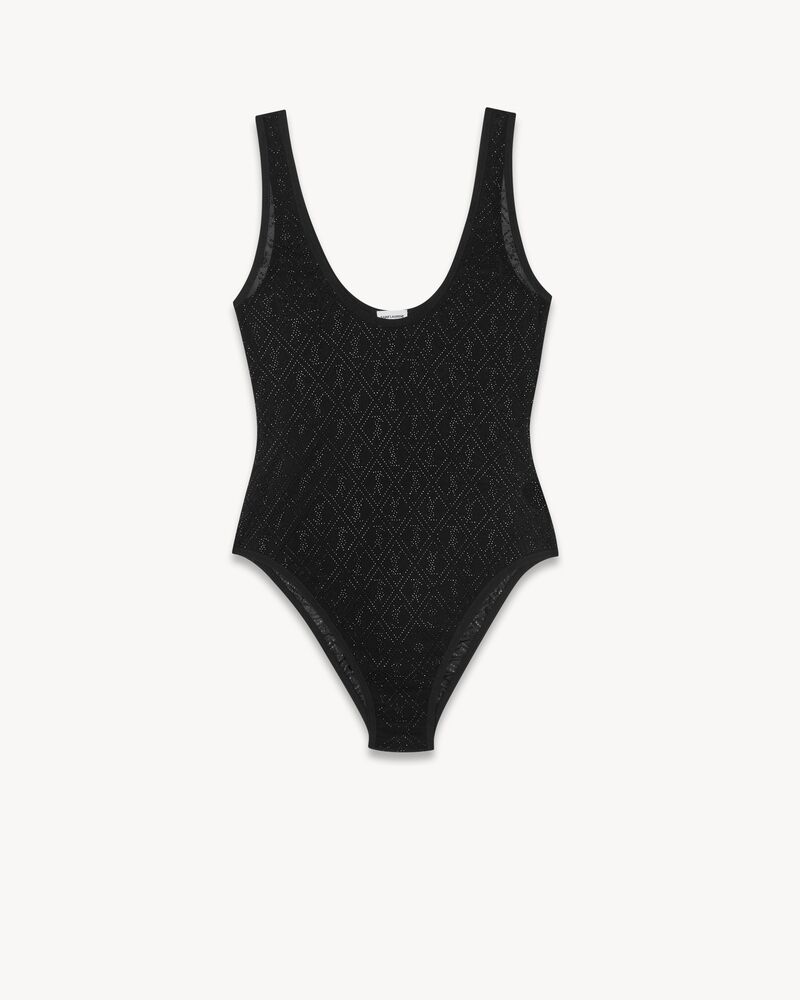 Monogram Bodysuit In Tulle Jersey And Rhinestones Saint Laurent Belgium Ysl Com Monogram Bodysuit In Tulle Jersey And Rhinestones Saint Laurent Belgium Ysl Com