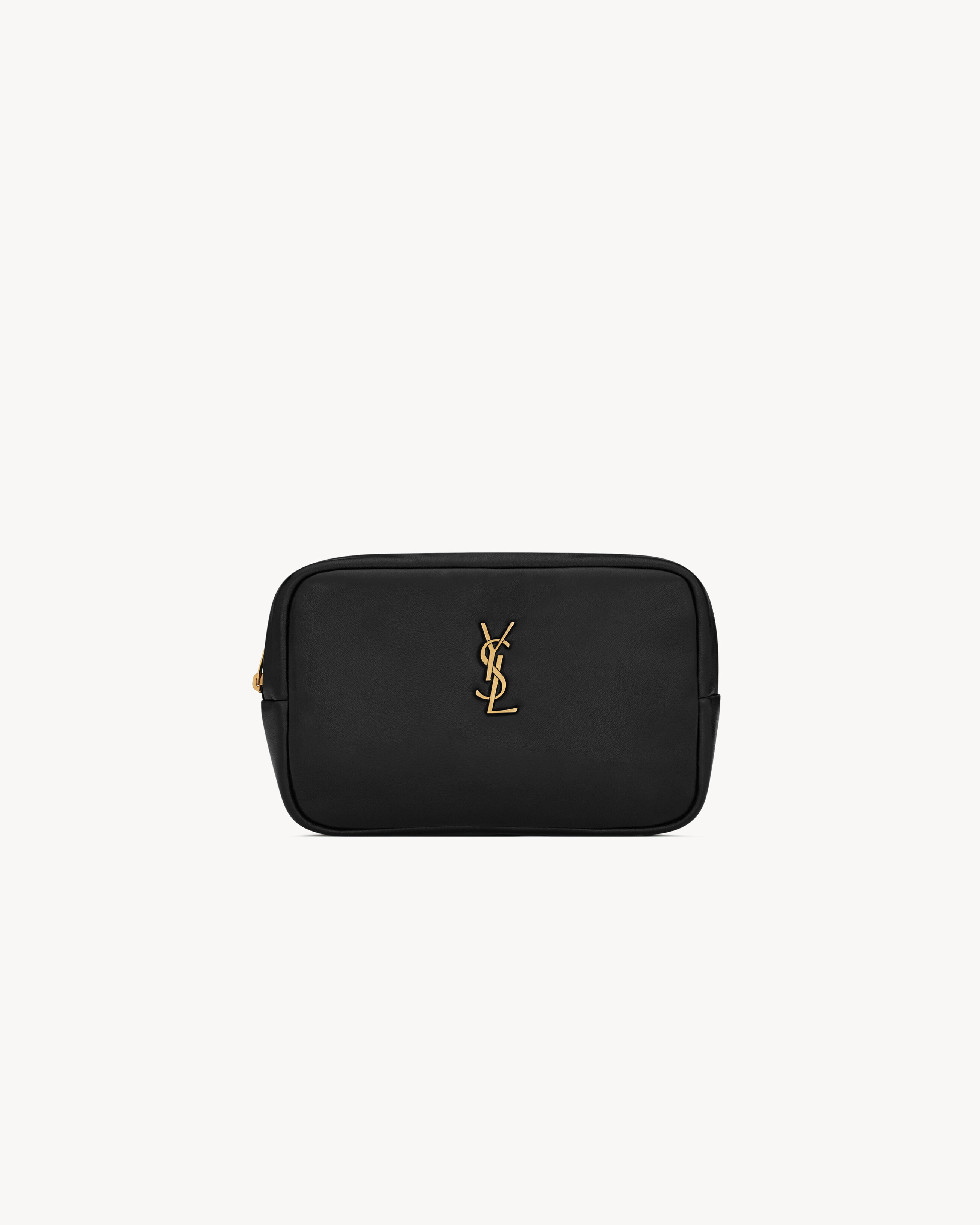 CALYPSO Cosmetic Pouch In Lambskin Saint Laurent YSL pencil-skirt-in-satin-saint-laurent-ysl