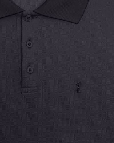 monogram珠地棉polo衫