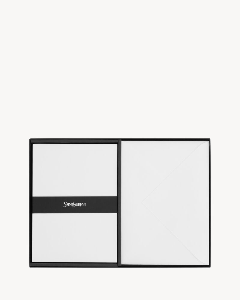 SAINT LAURENT STATIONERY SET