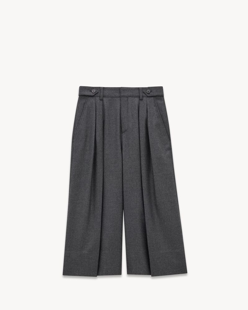 Culotte-Shorts aus Kaschmir