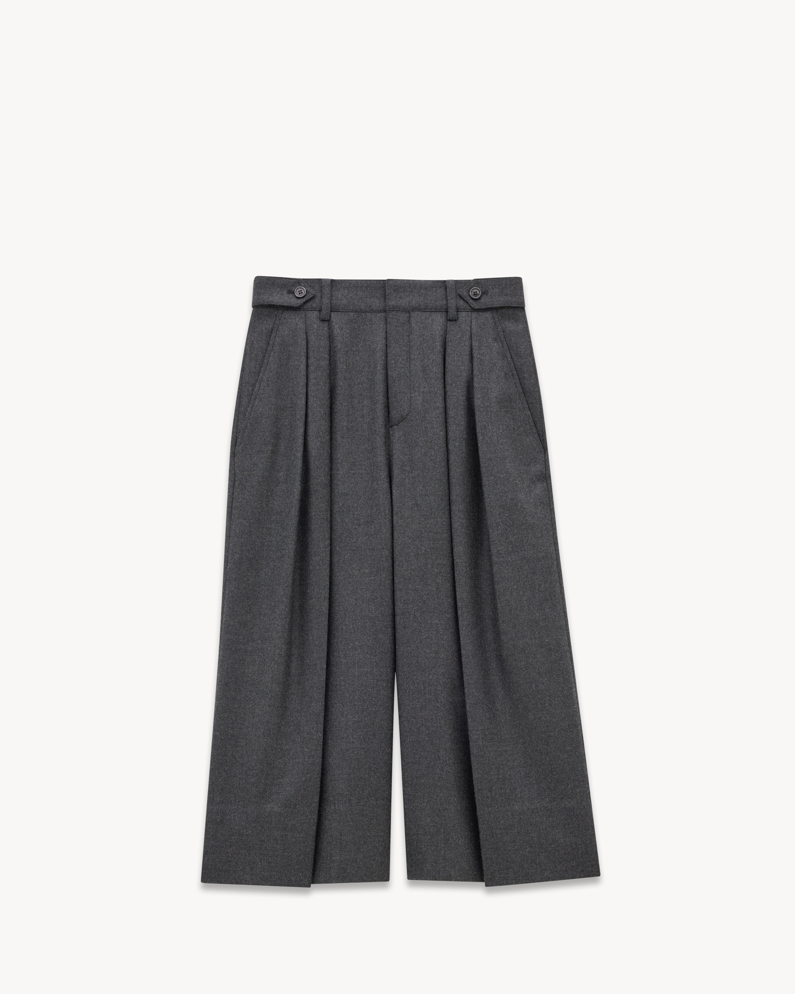 Culotte-Shorts aus Kaschmir