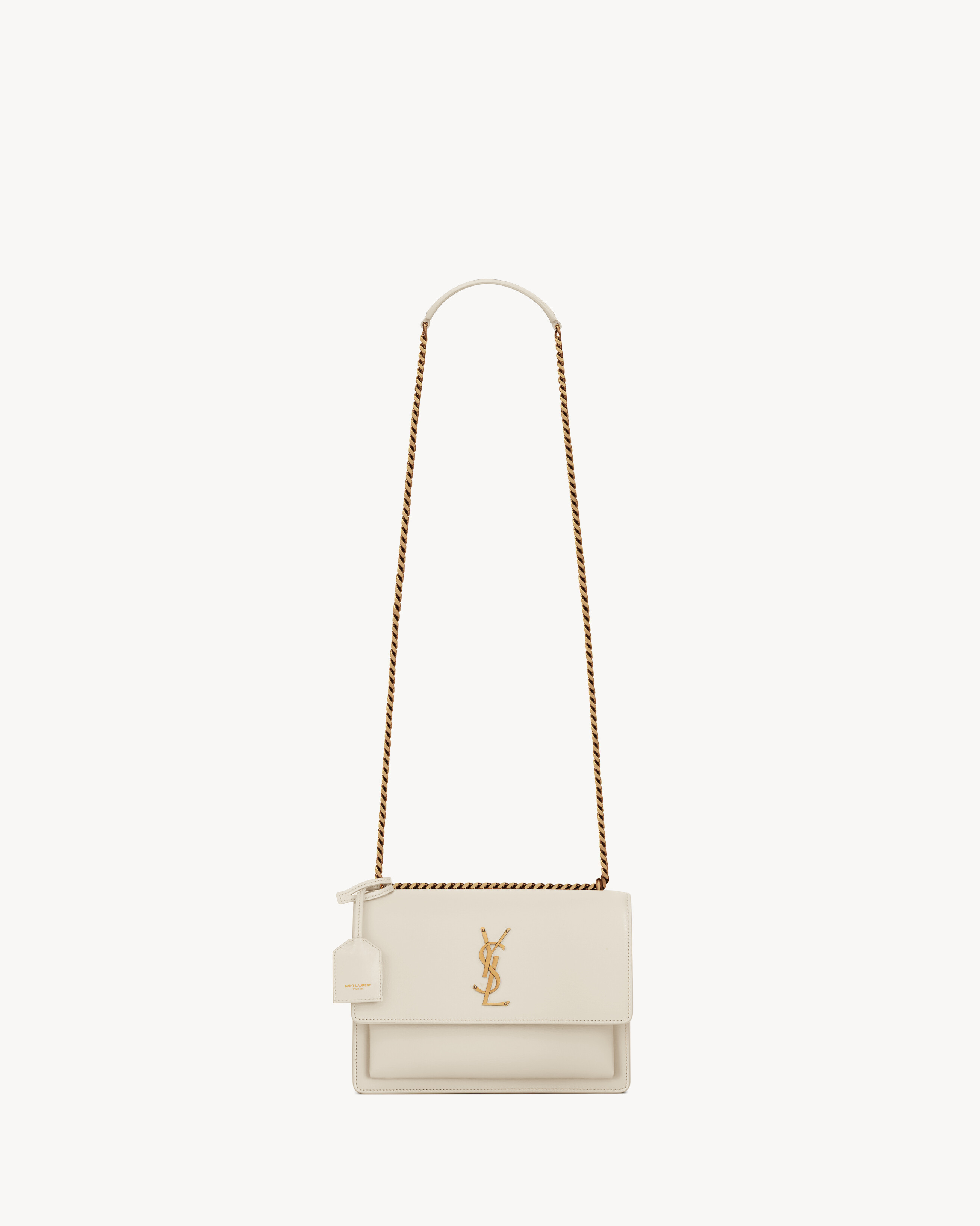 SAINT LAURENT Sunset leather shoulder bag