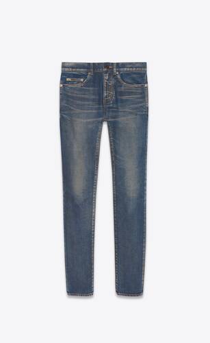 skinny-fit jeans in winter sky blue denim