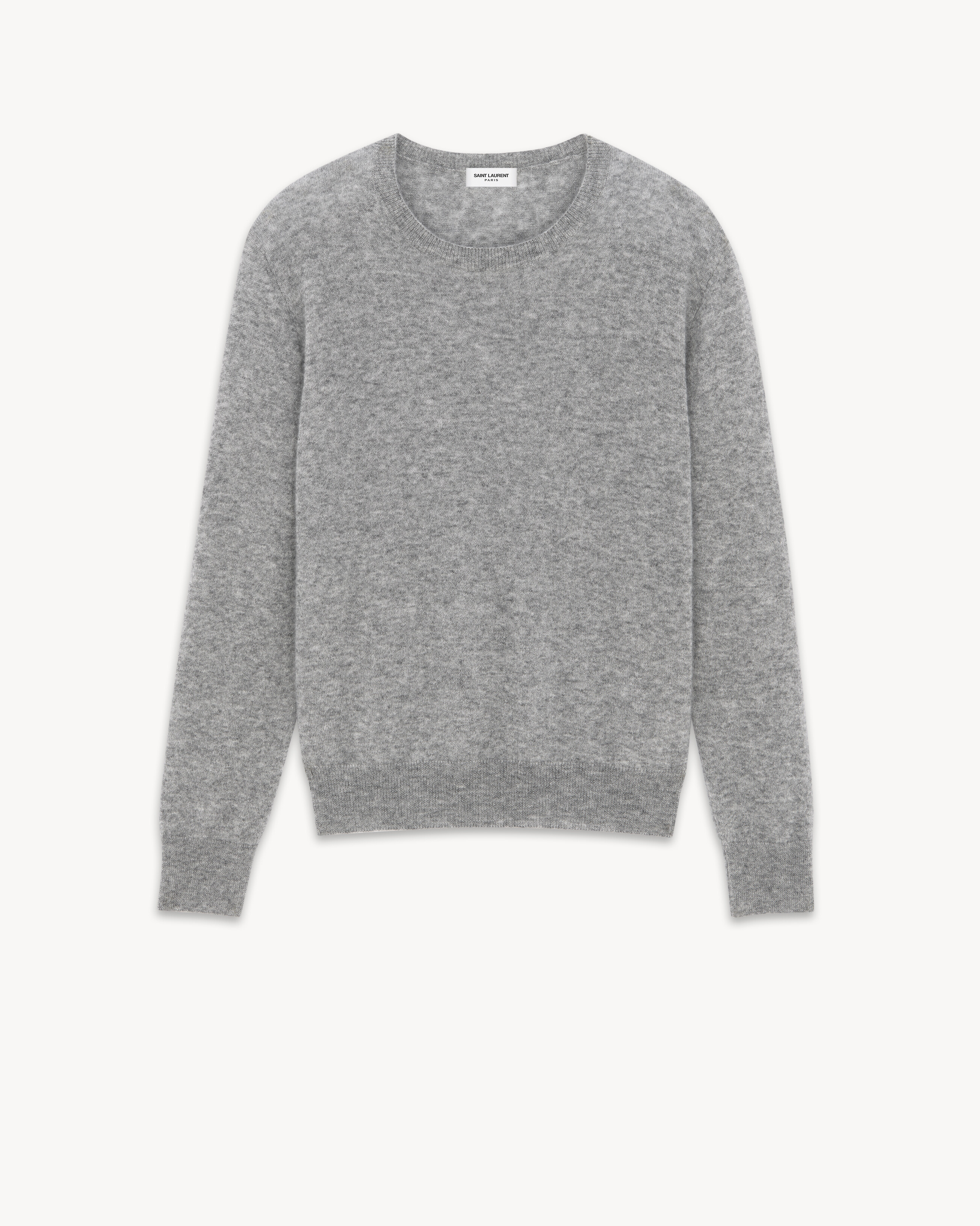 sweater in cashmere and silk