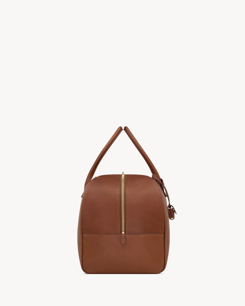GRAND sac BOWLING duffle en cuir lisse