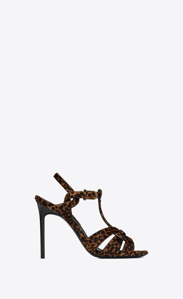 ysl leopard heels
