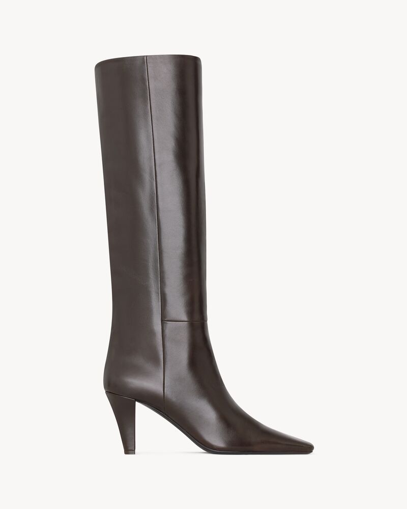 JILL boots in smooth leather