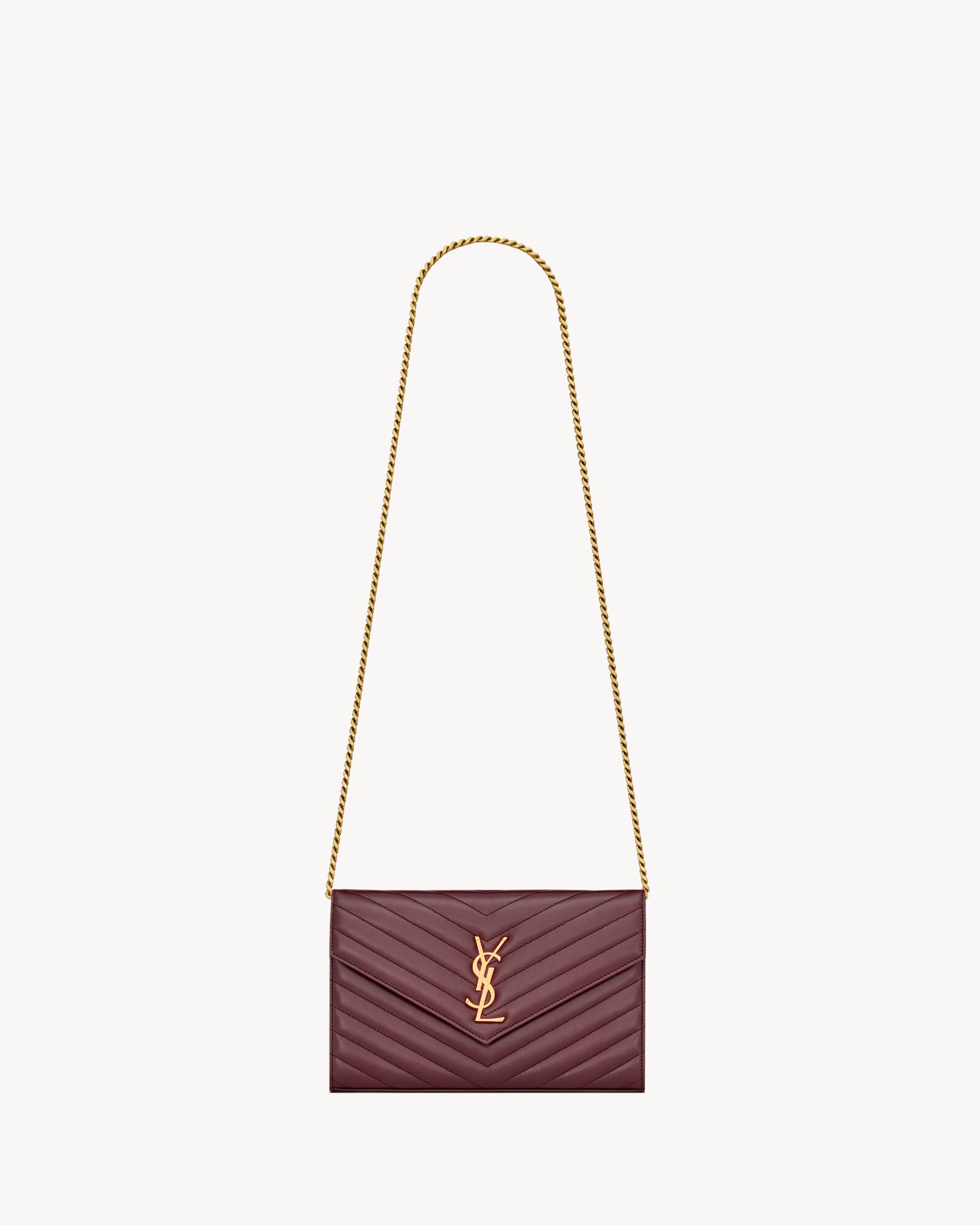 CASSANDRE CHAIN WALLET IN LAMBSKIN — 377828AAA446195