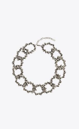 Ysl twist charm chain necklace - Saint Laurent - Women