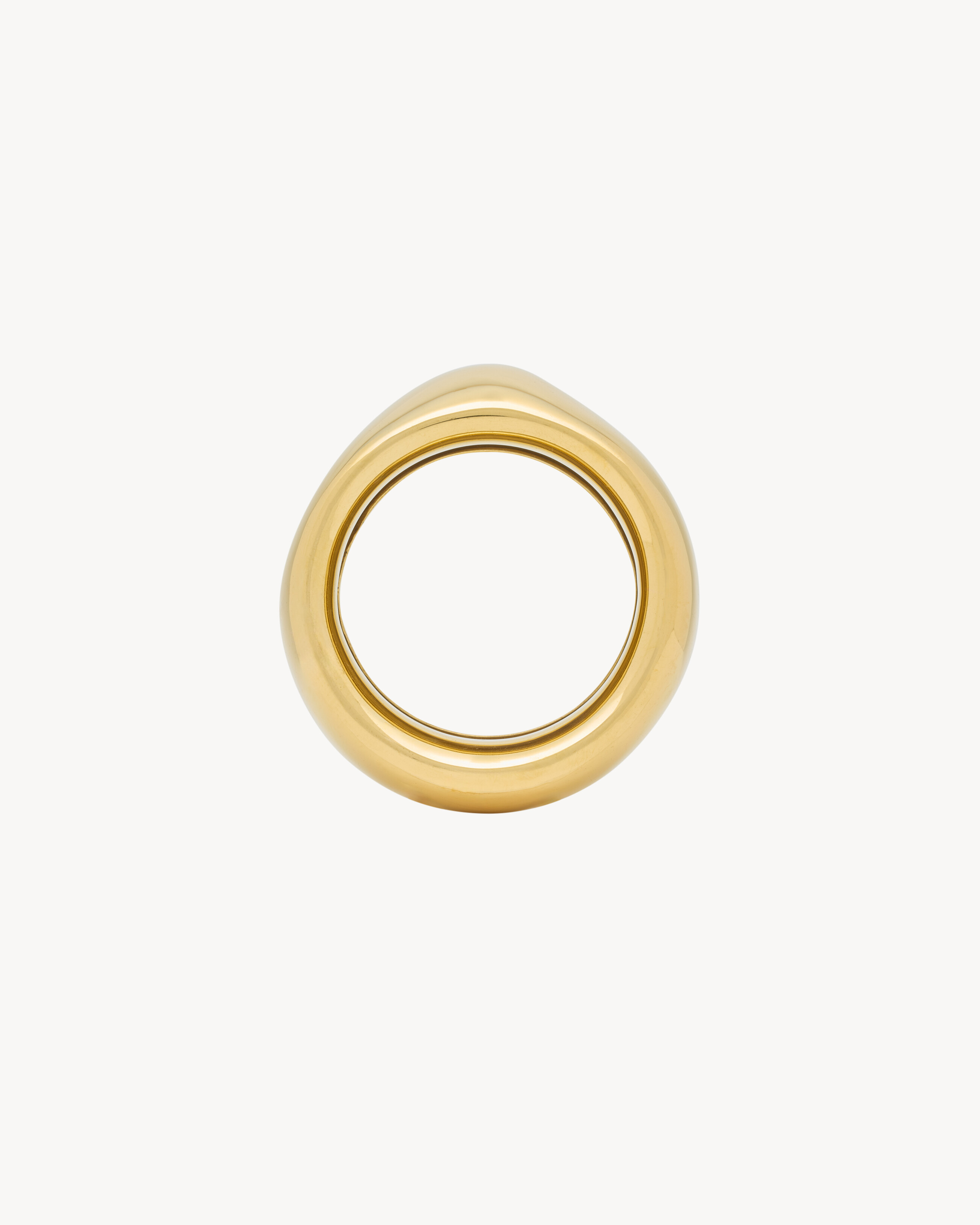 horn bangle in metal
