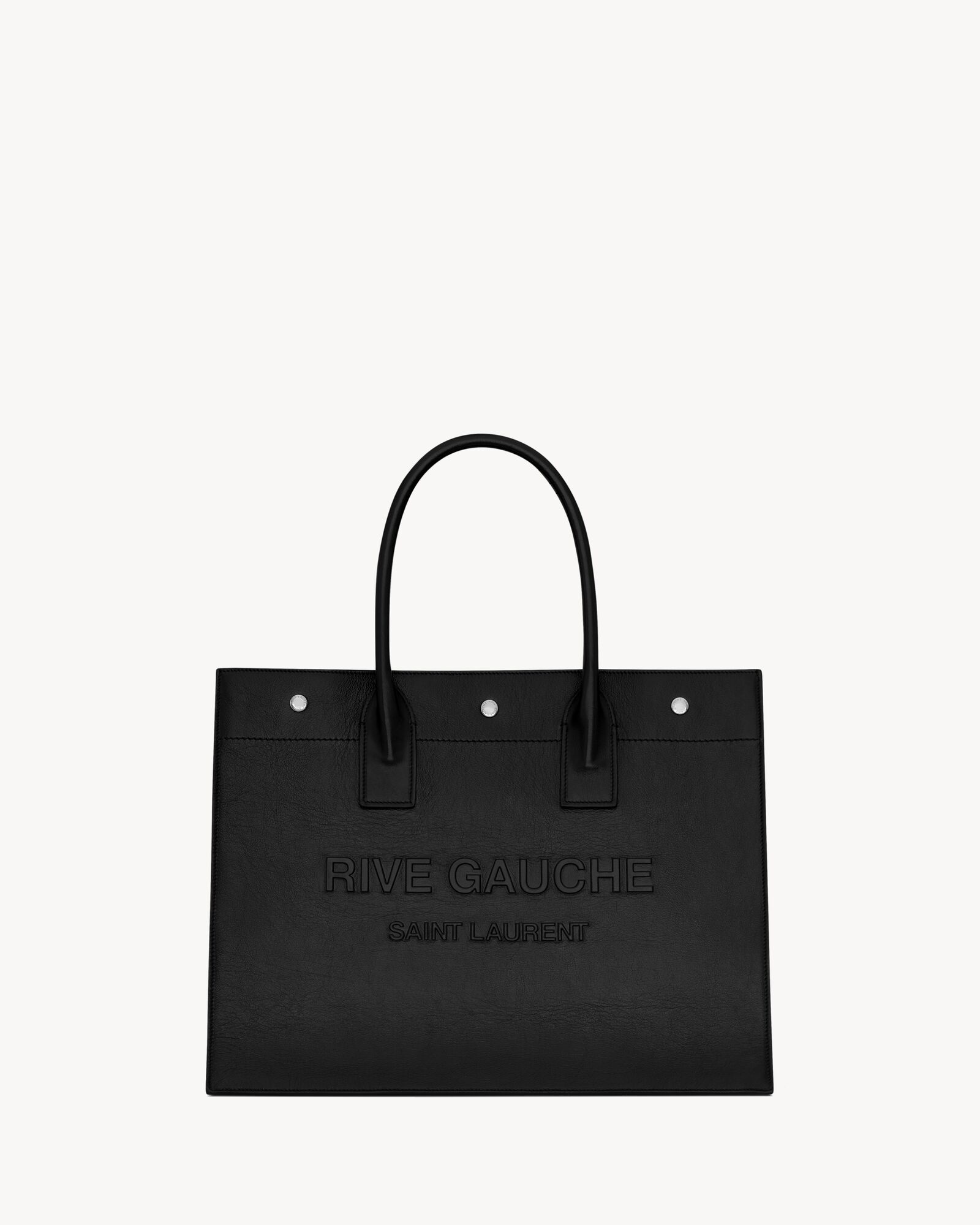 Rive Gauche small tote bag in smooth leather Saint Laurent YSL