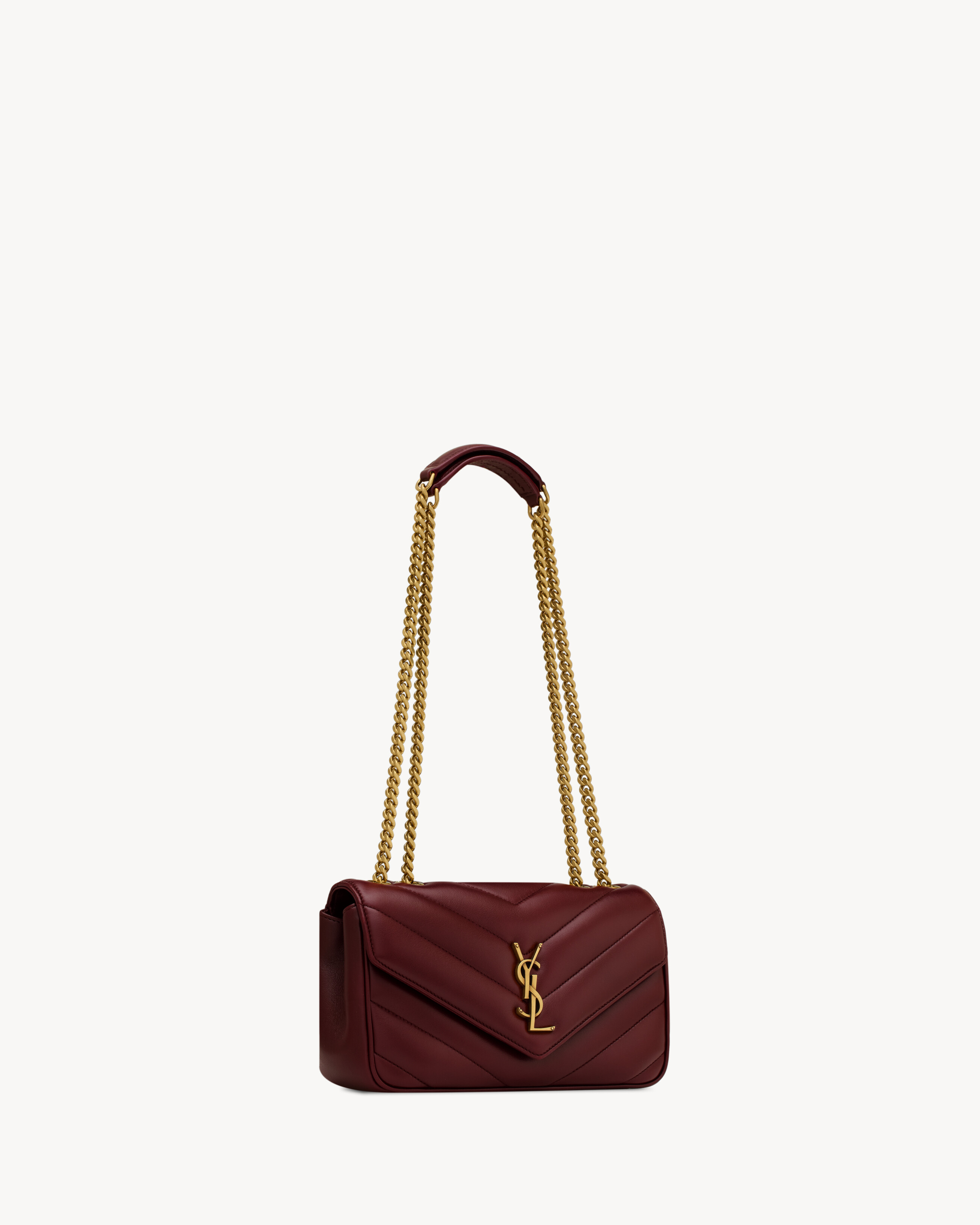 LOULOU SMALL EN CUIR MATELASSÉ