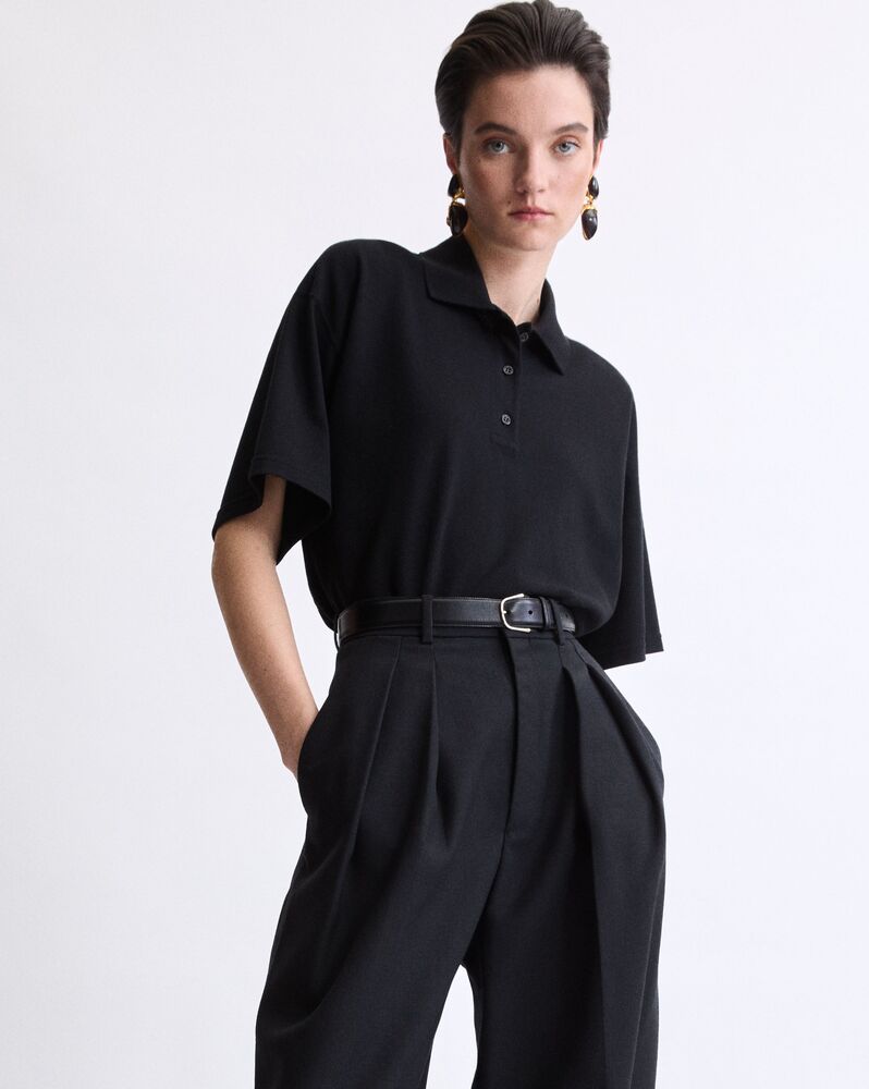 CASSANDRE polo shirt in piqué
