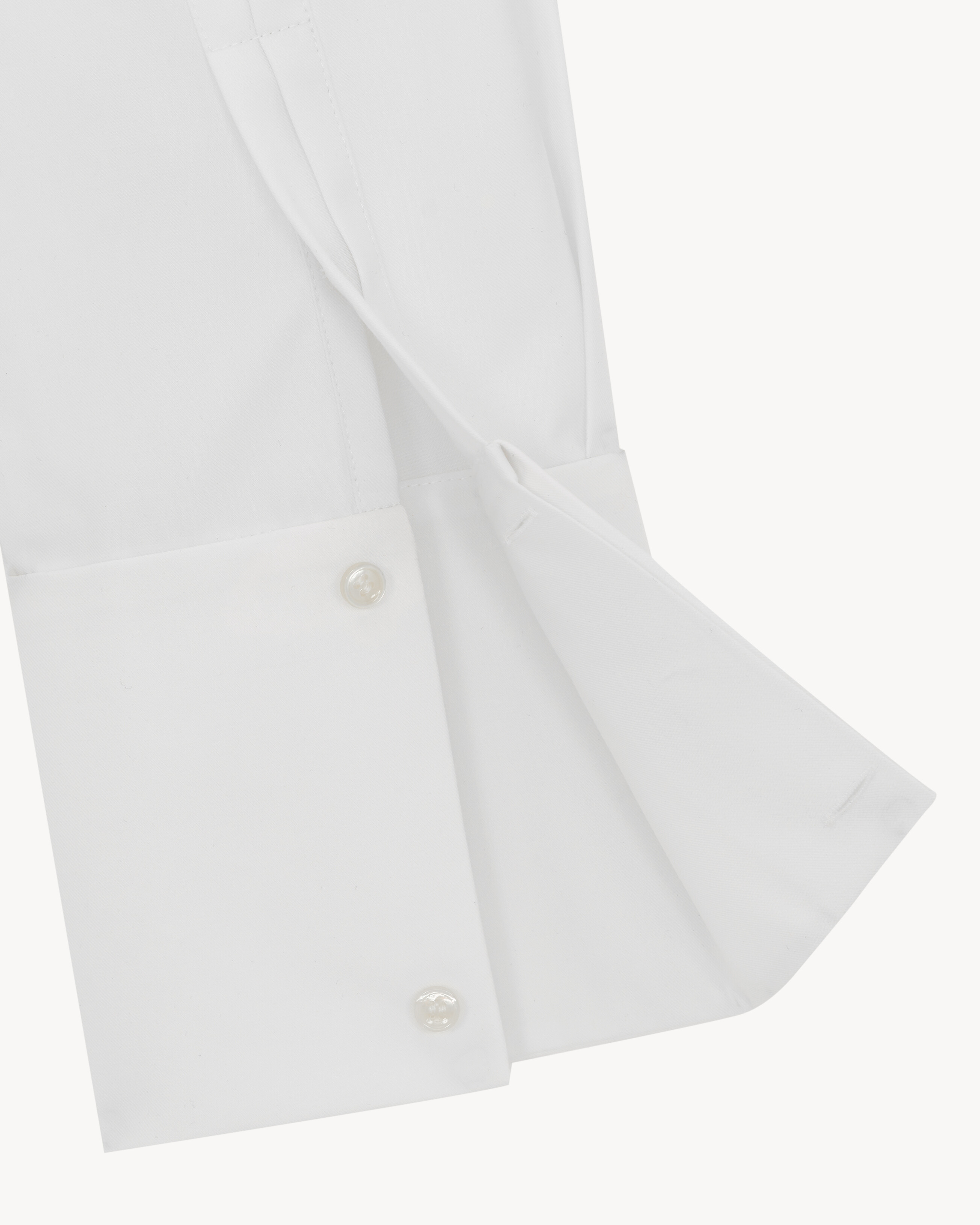 Pleated Shirt in Poplin