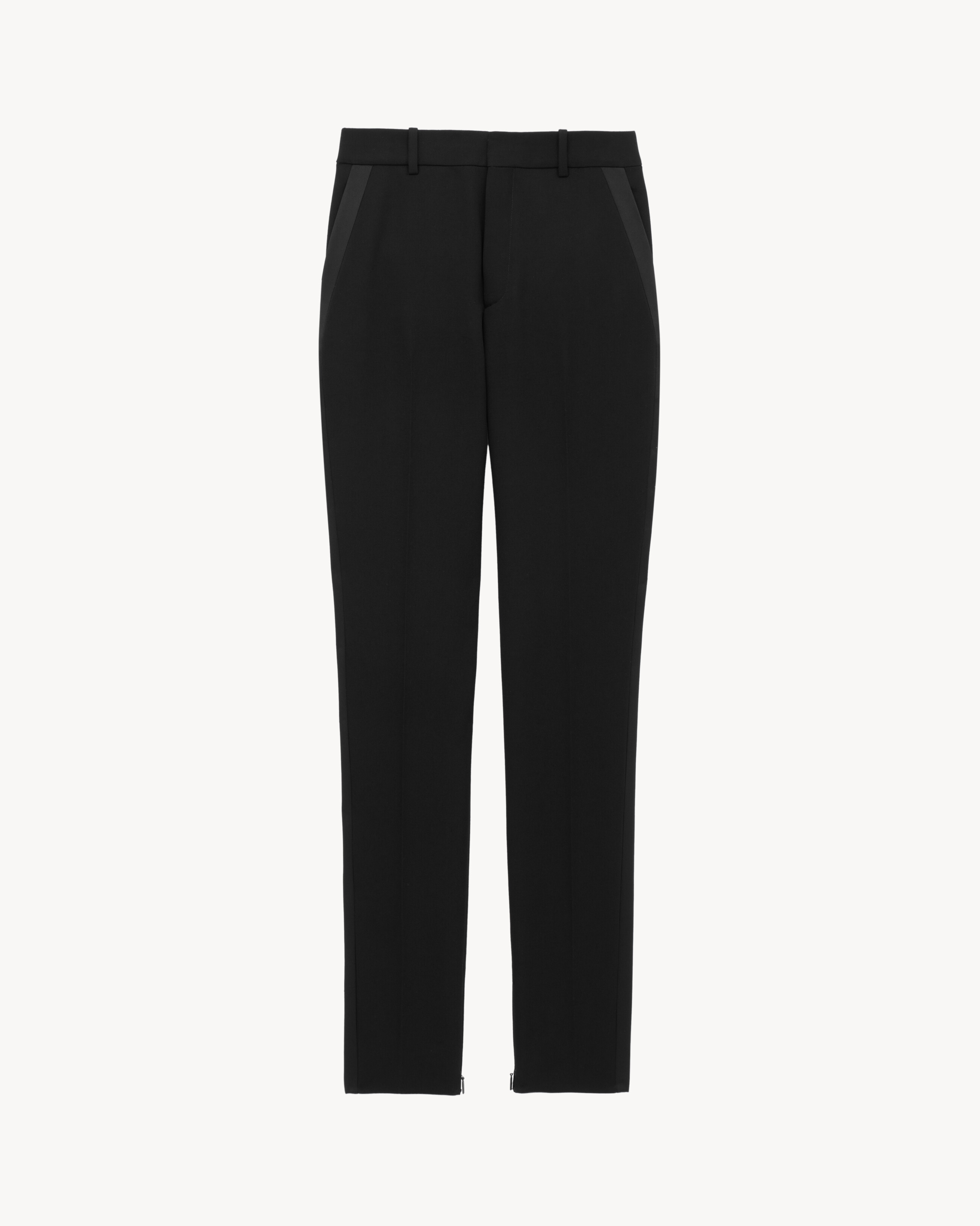 tuxedo pants in GRAIN DE POUDRE