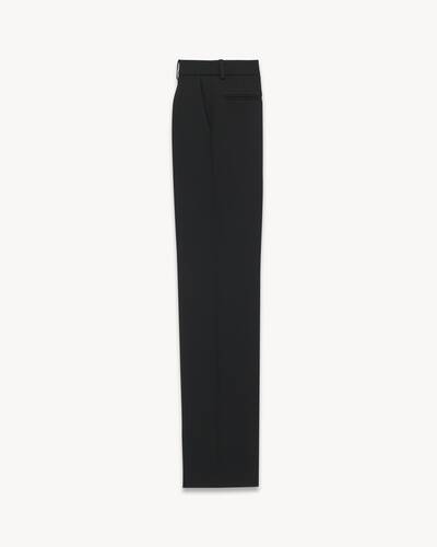 Floral crêpe palazzo trousers Woman, Black | TWINSET Milano