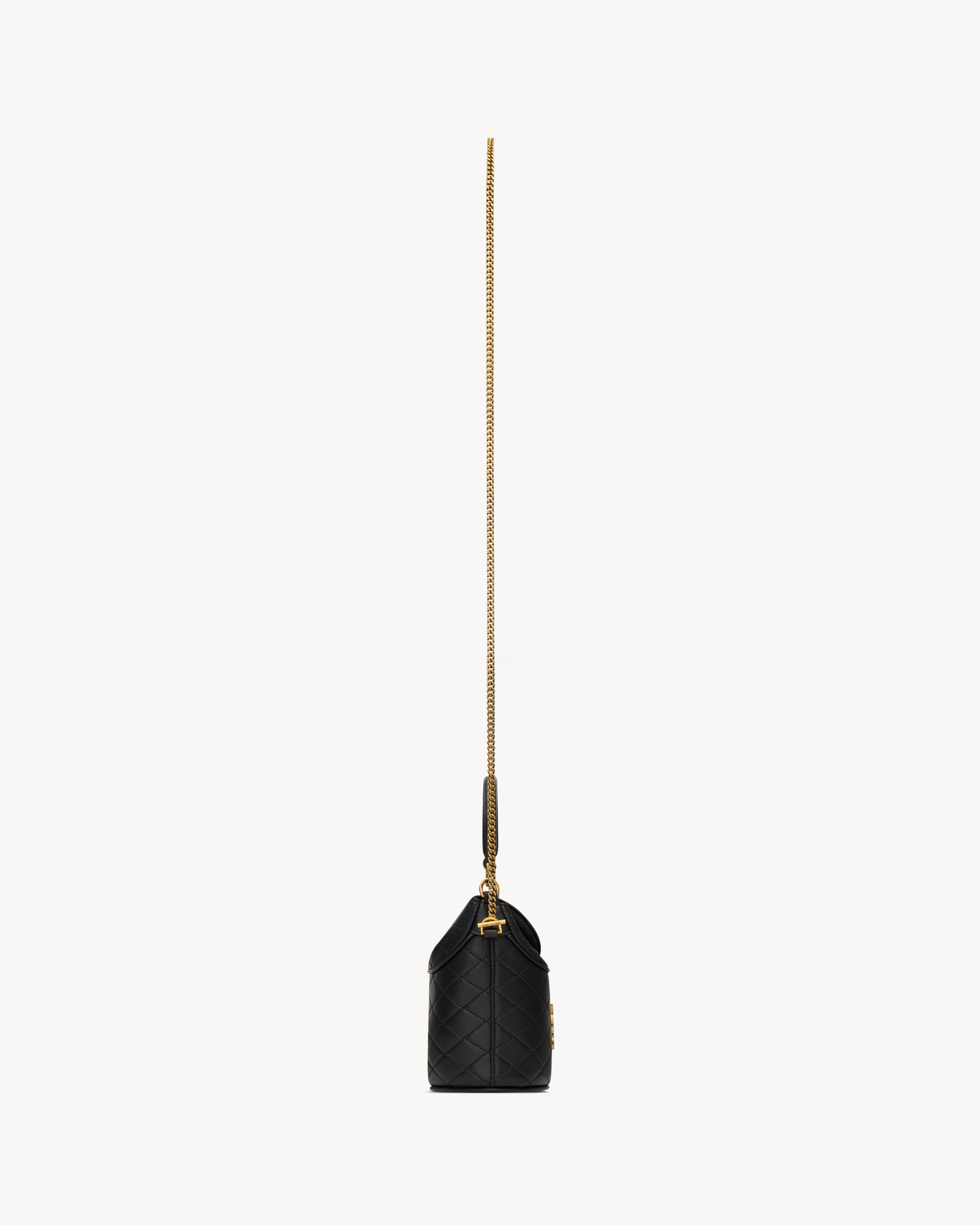 GABY mini bucket in lambskin