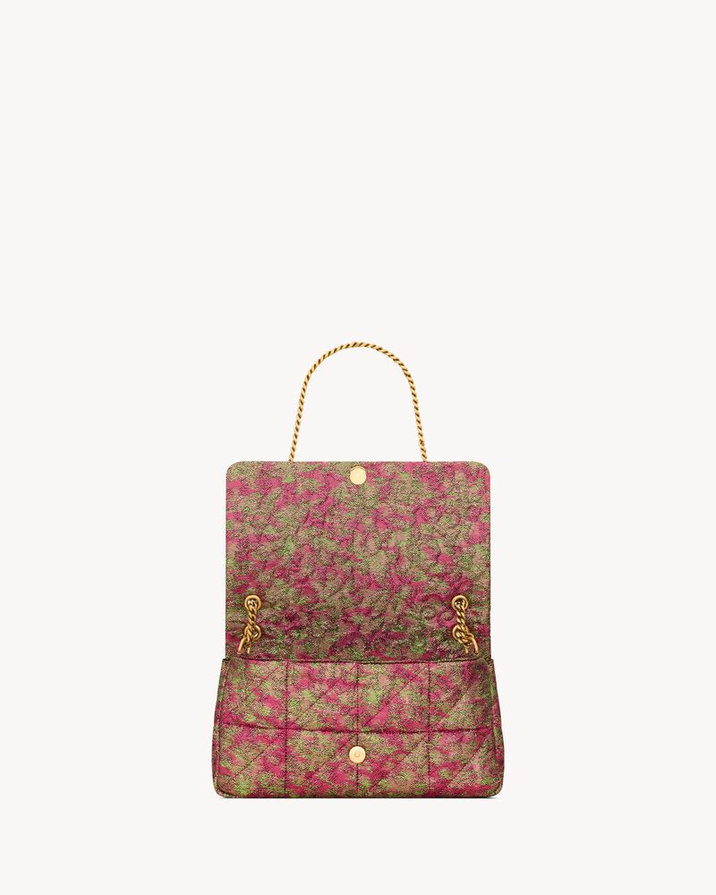 Borsa JAMIE media in broccato