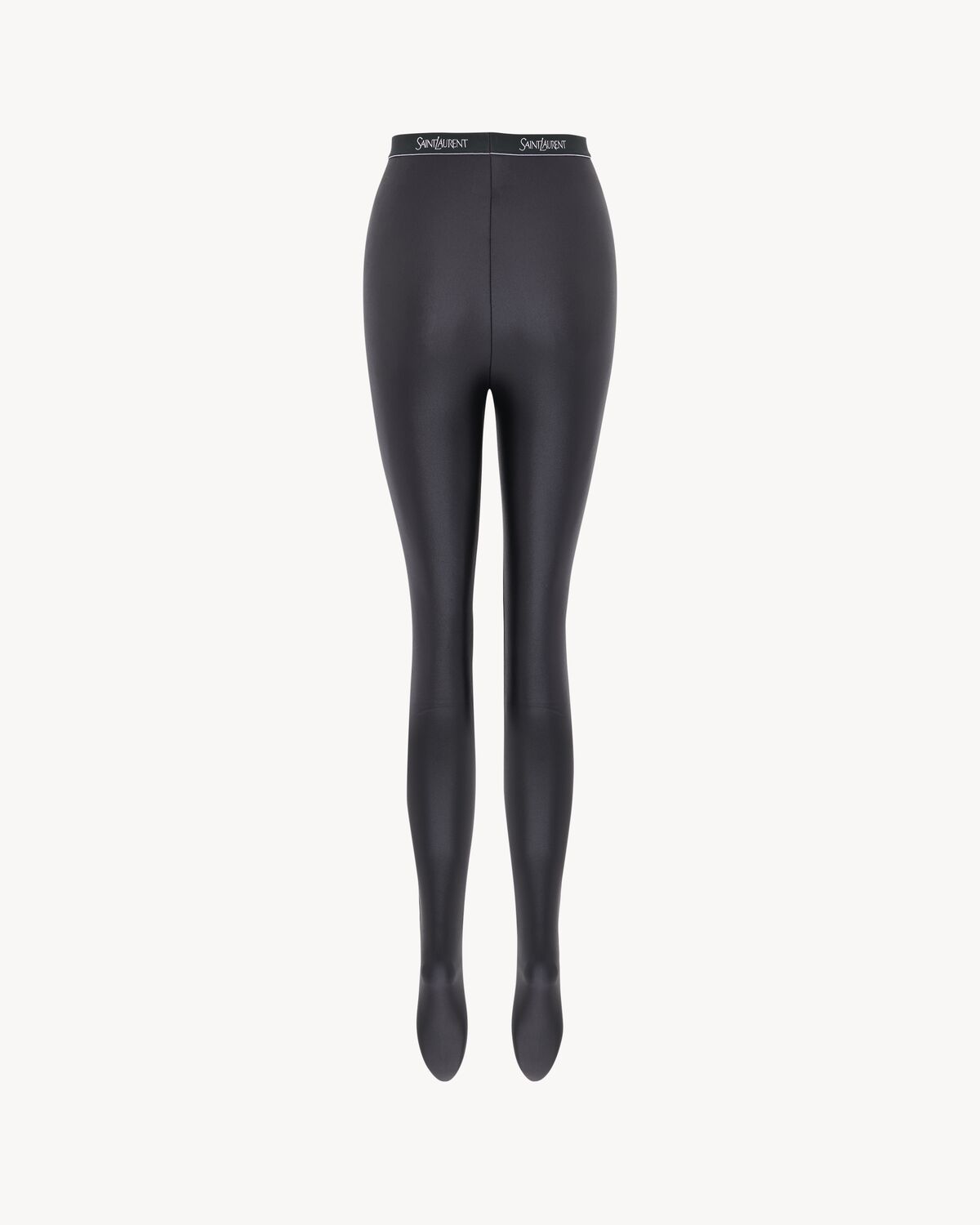SAINT LAURENT tights in shiny jersey