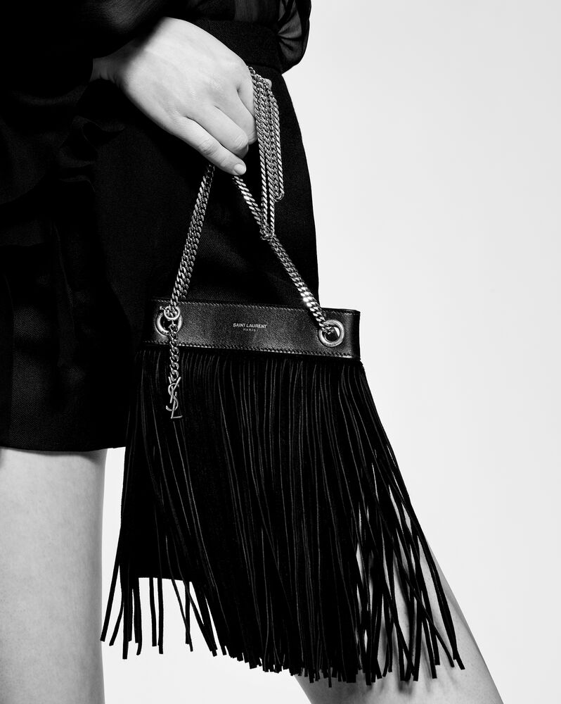 ysl grace fringe bag