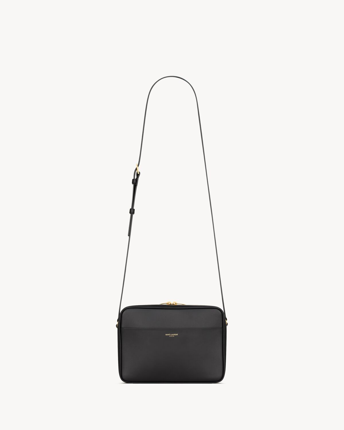 saint laurent camera case in smooth leather