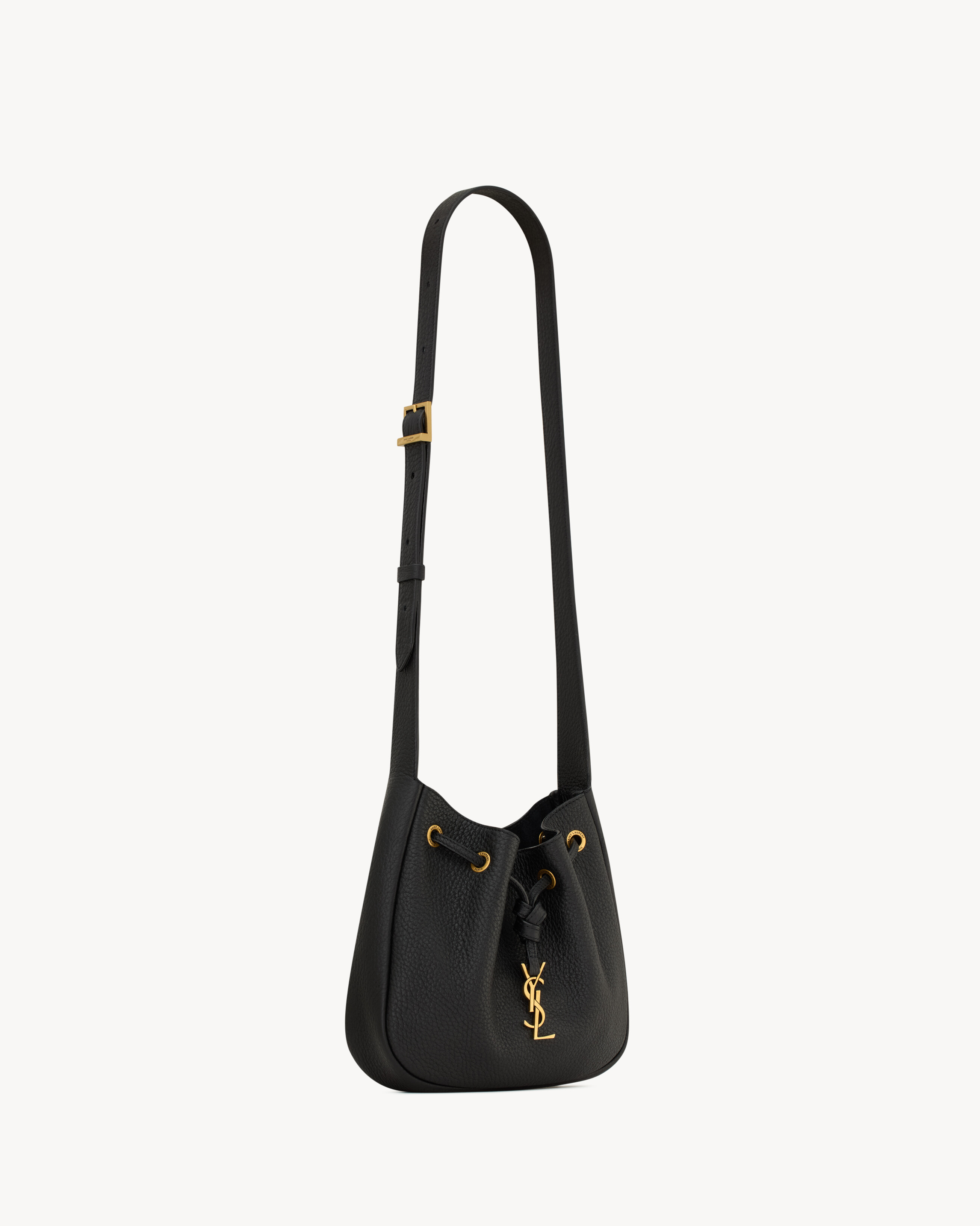 paris vii mini hobo in grained leather