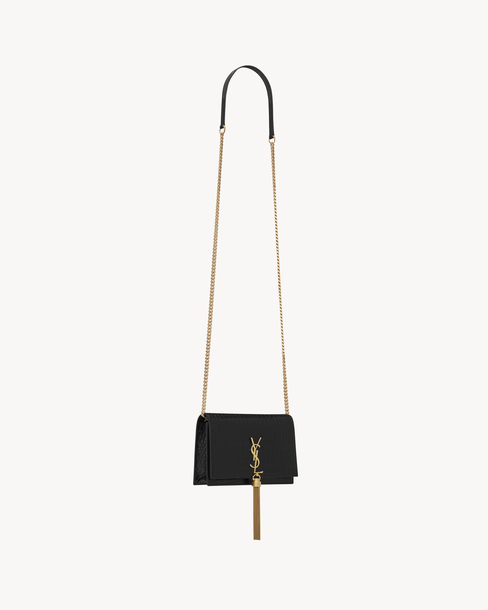 ysl kate tassel wallet on chain