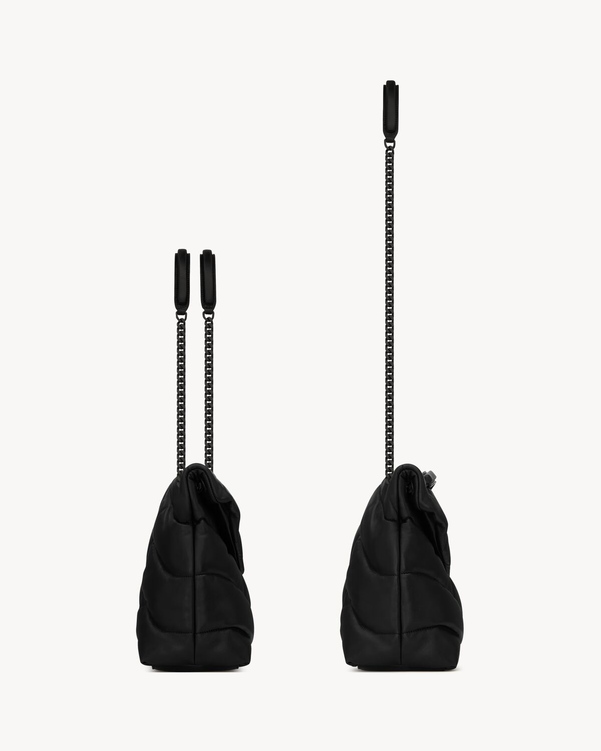 생로랑 나파 가죽 푸퍼 미디엄 숄더백 5774751EL081000