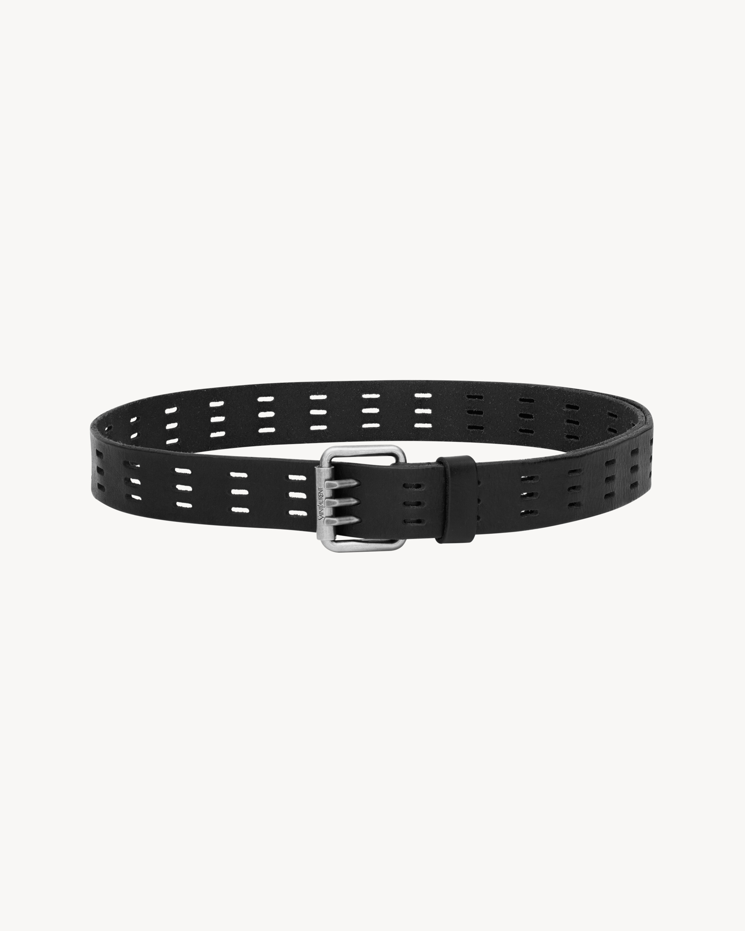 Biker-Gürtel aus Leder