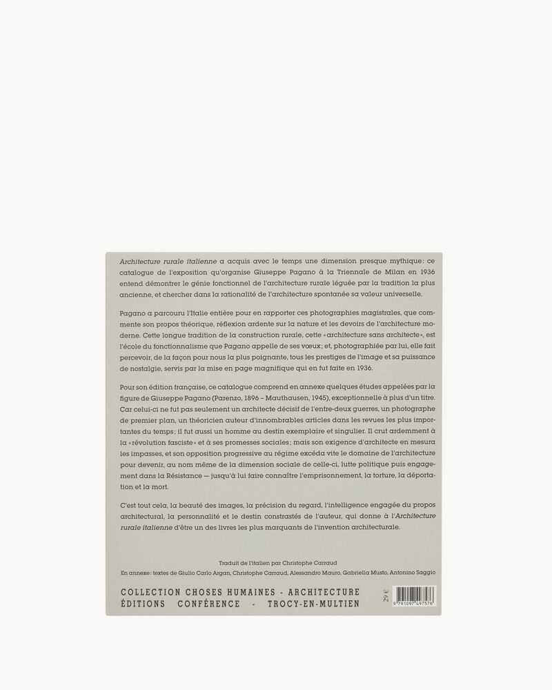 Architecture Rurale Italienne – Giuseppe Pagano, Guarniero Daniel