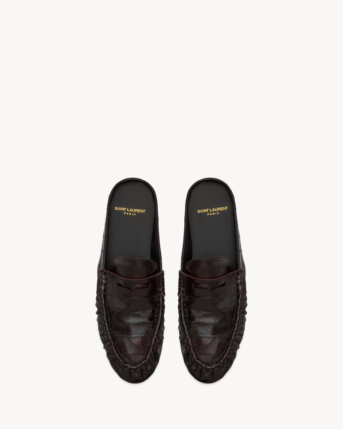 LE LOAFER Penny Pantoletten aus Aalleder