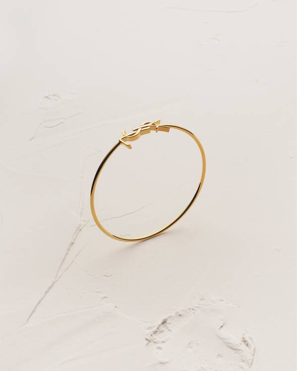 定価69300円　SAINT LAURENT オープンバングル 定価69300円 SAINT LAURENT オープンバングル 定価69300円 SAINT