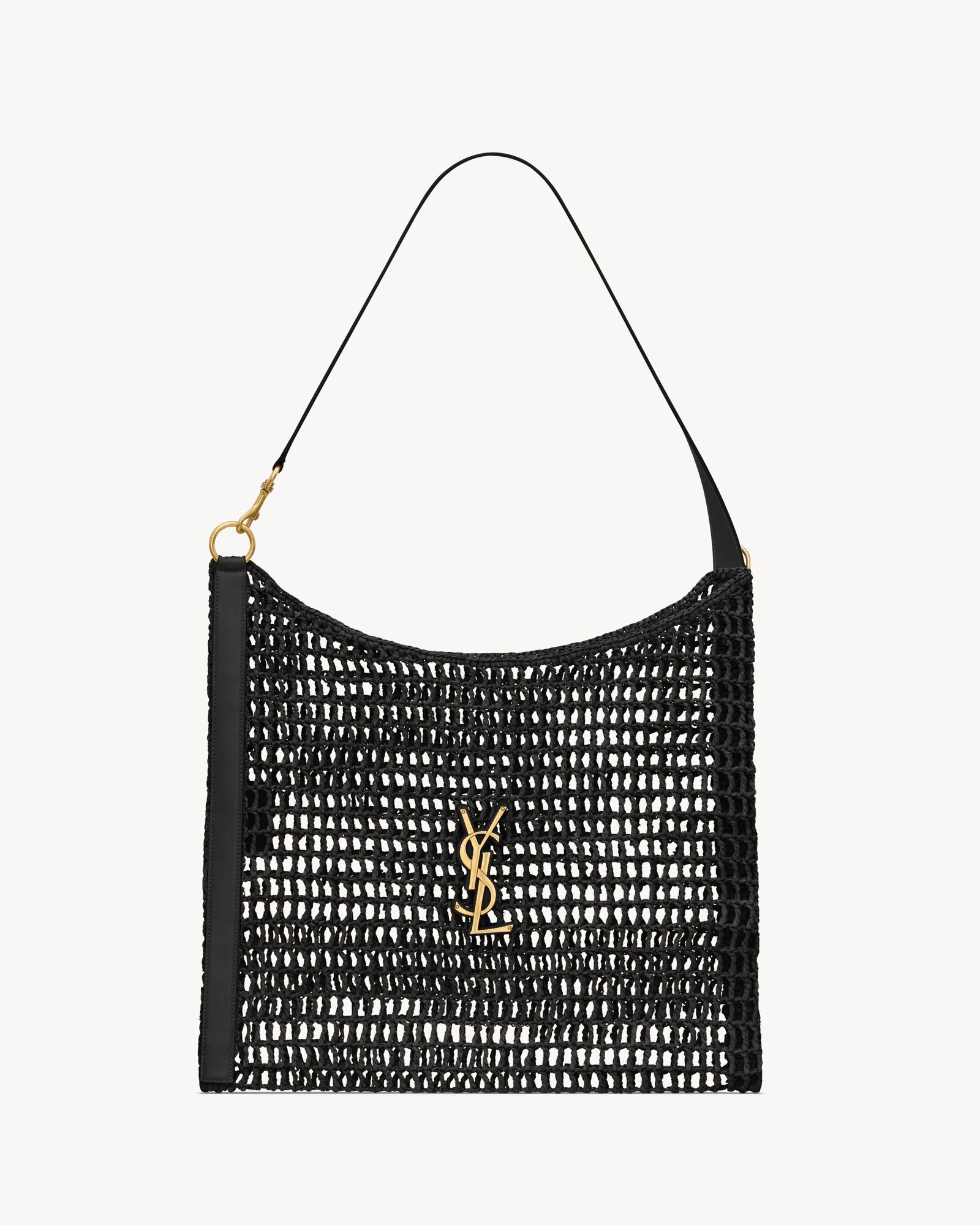 Oxalis bag in raffia macramé — 781289GAAEA1000