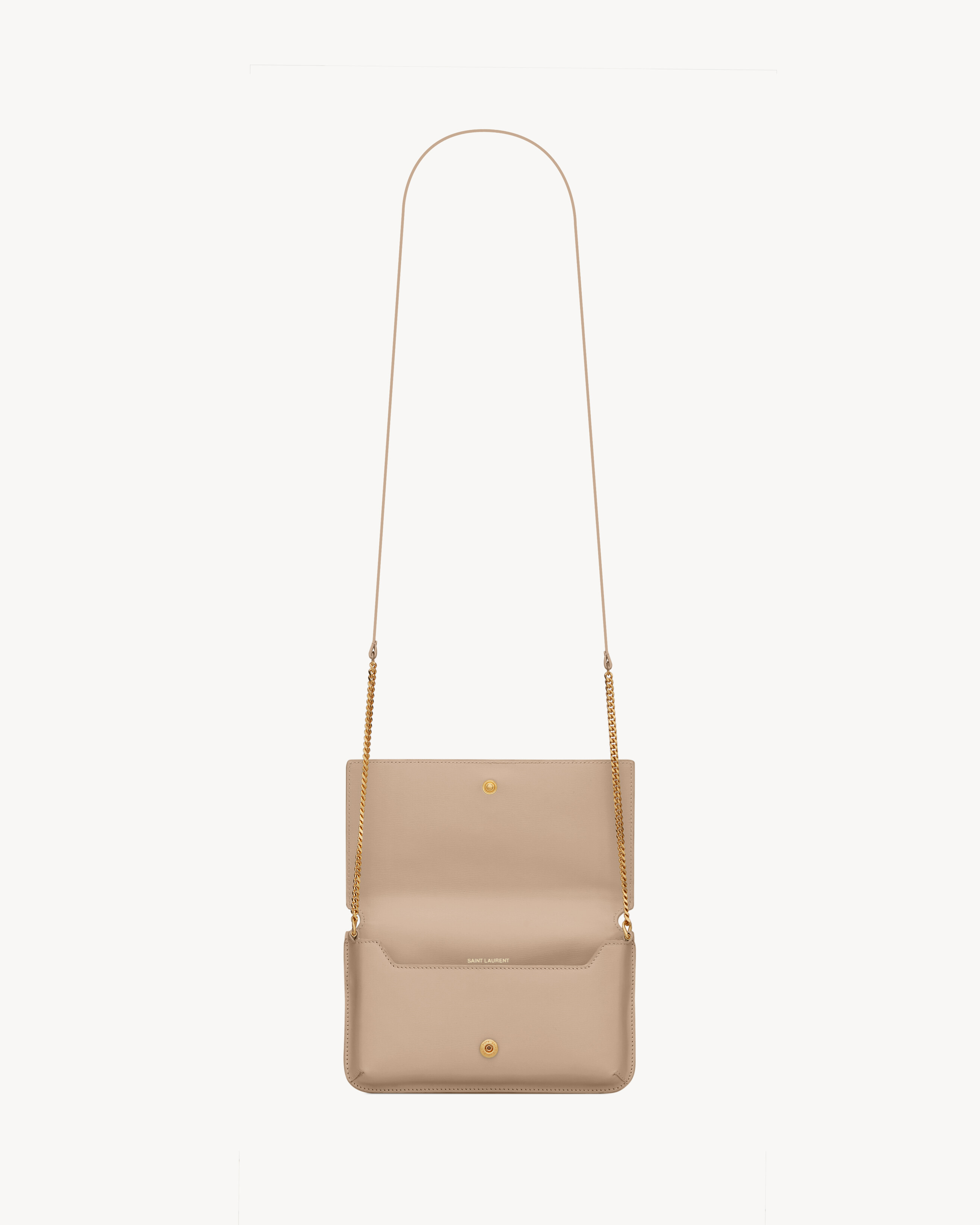 CASSANDRE phone holder in smooth leather