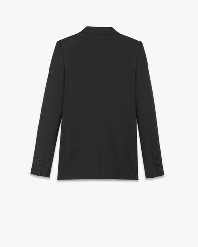 Jacket in gabardine Saint Laurent | Saint Laurent | YSL.com