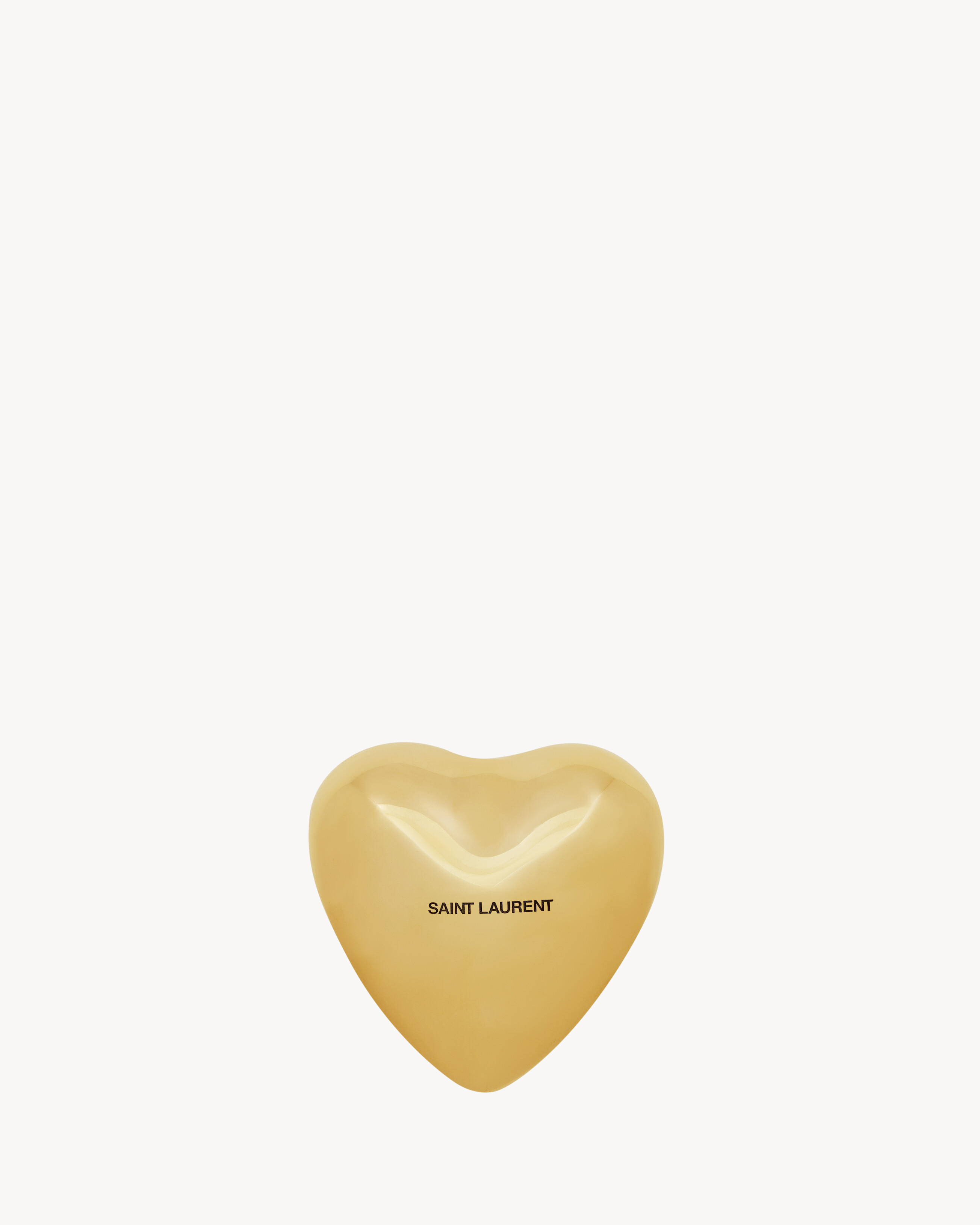 HEART PAPERWEIGHT IN BRASS